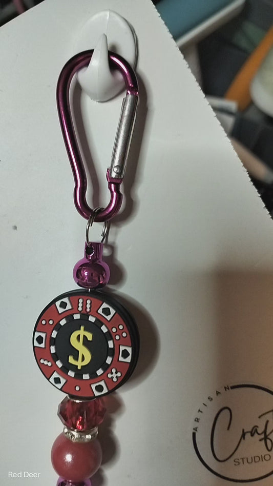 Casino Theme Keychain