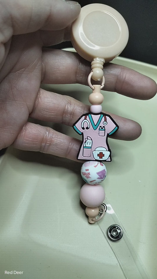 Nurse Beaded Badge