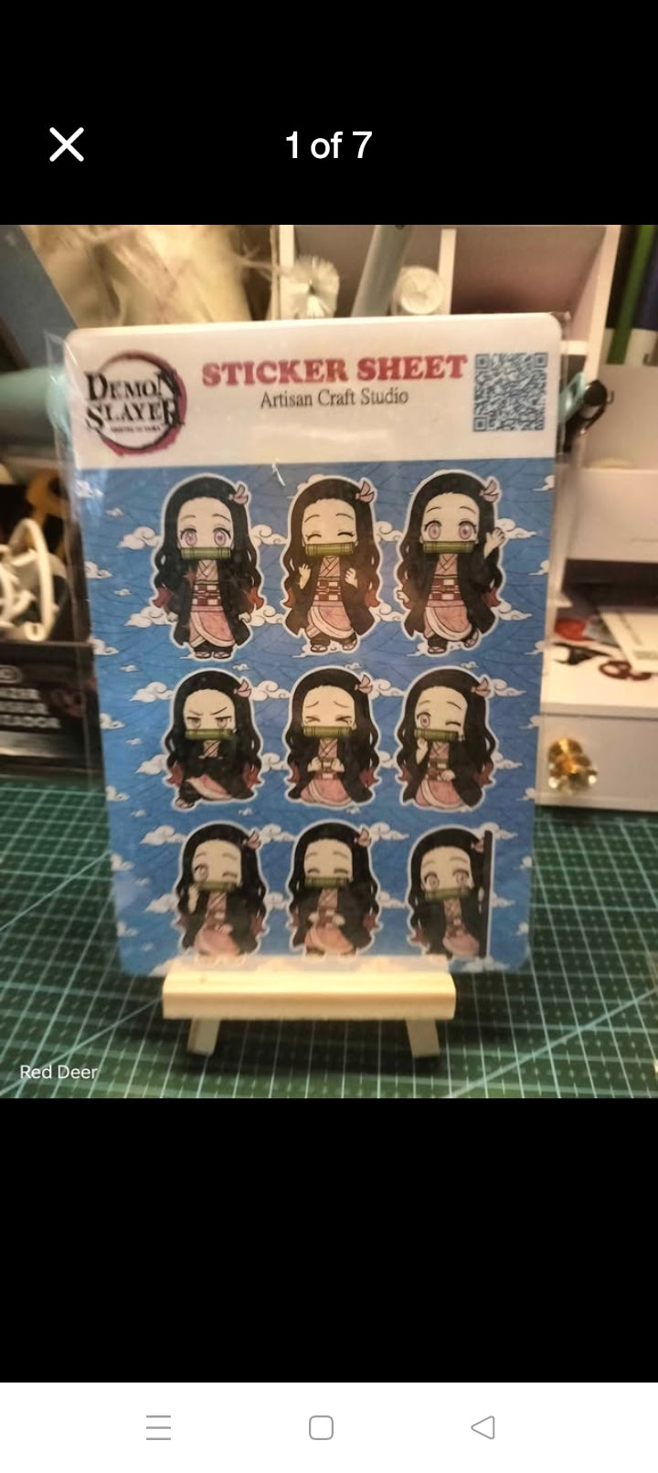 Demon Slayer Sticker Sheets
