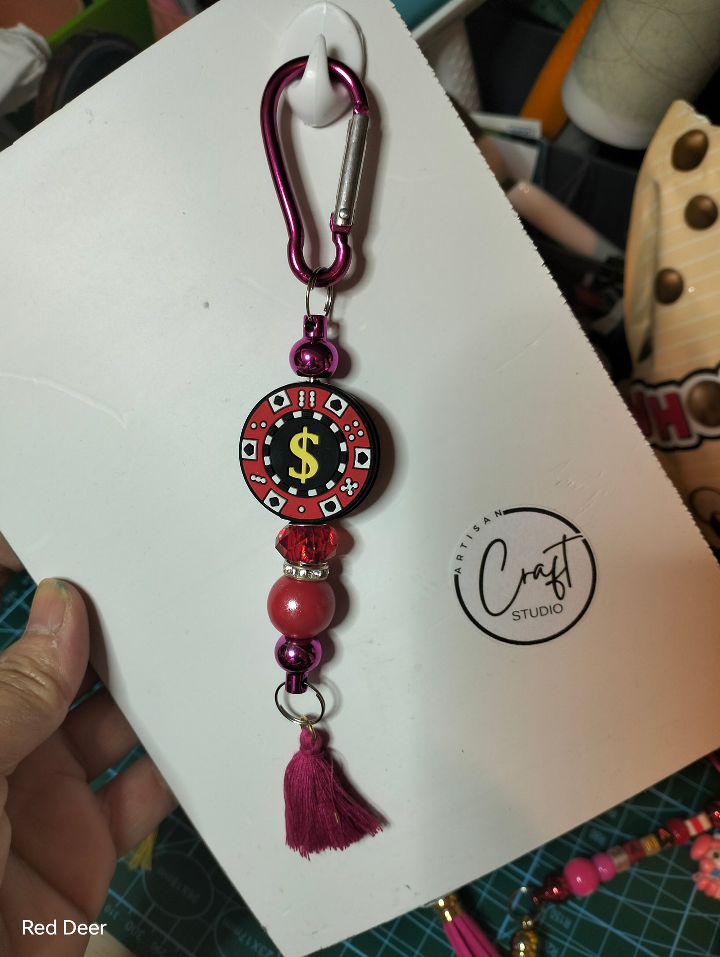 Casino Theme Keychain