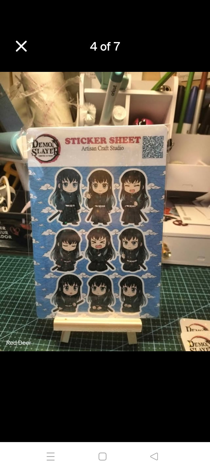 Demon Slayer Sticker Sheets