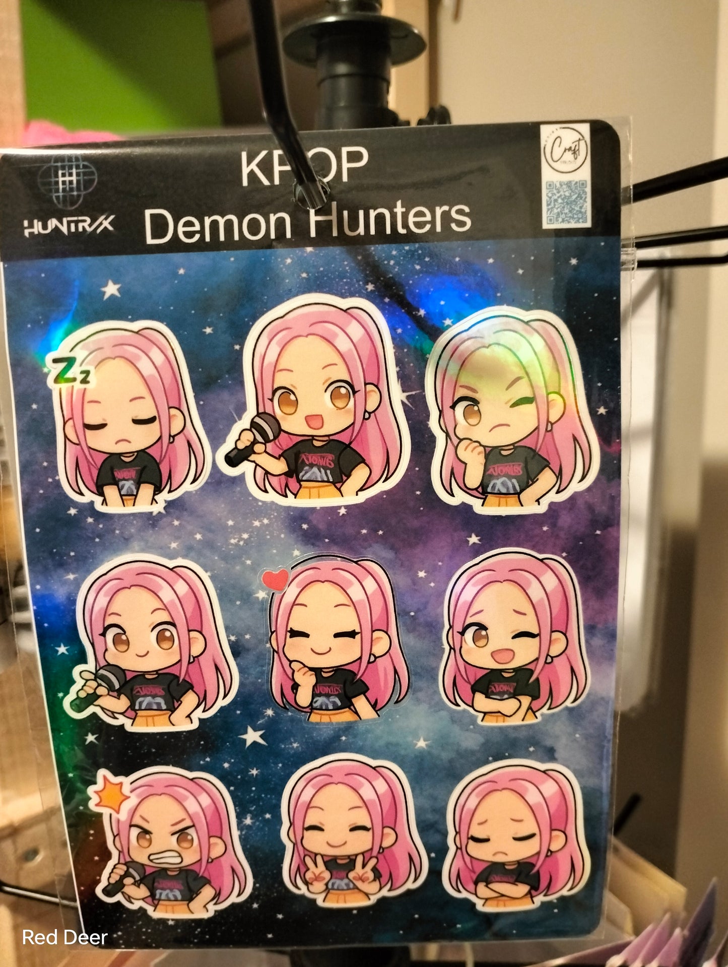 Huntrix Sticker Sheet
