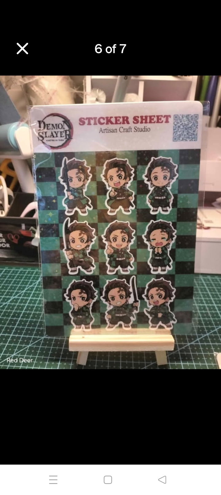 Demon Slayer Sticker Sheets