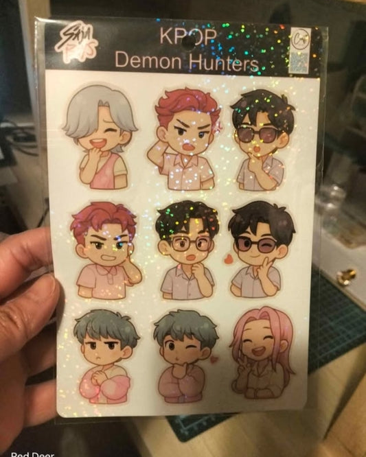 Saja Boys Sticker Sheets