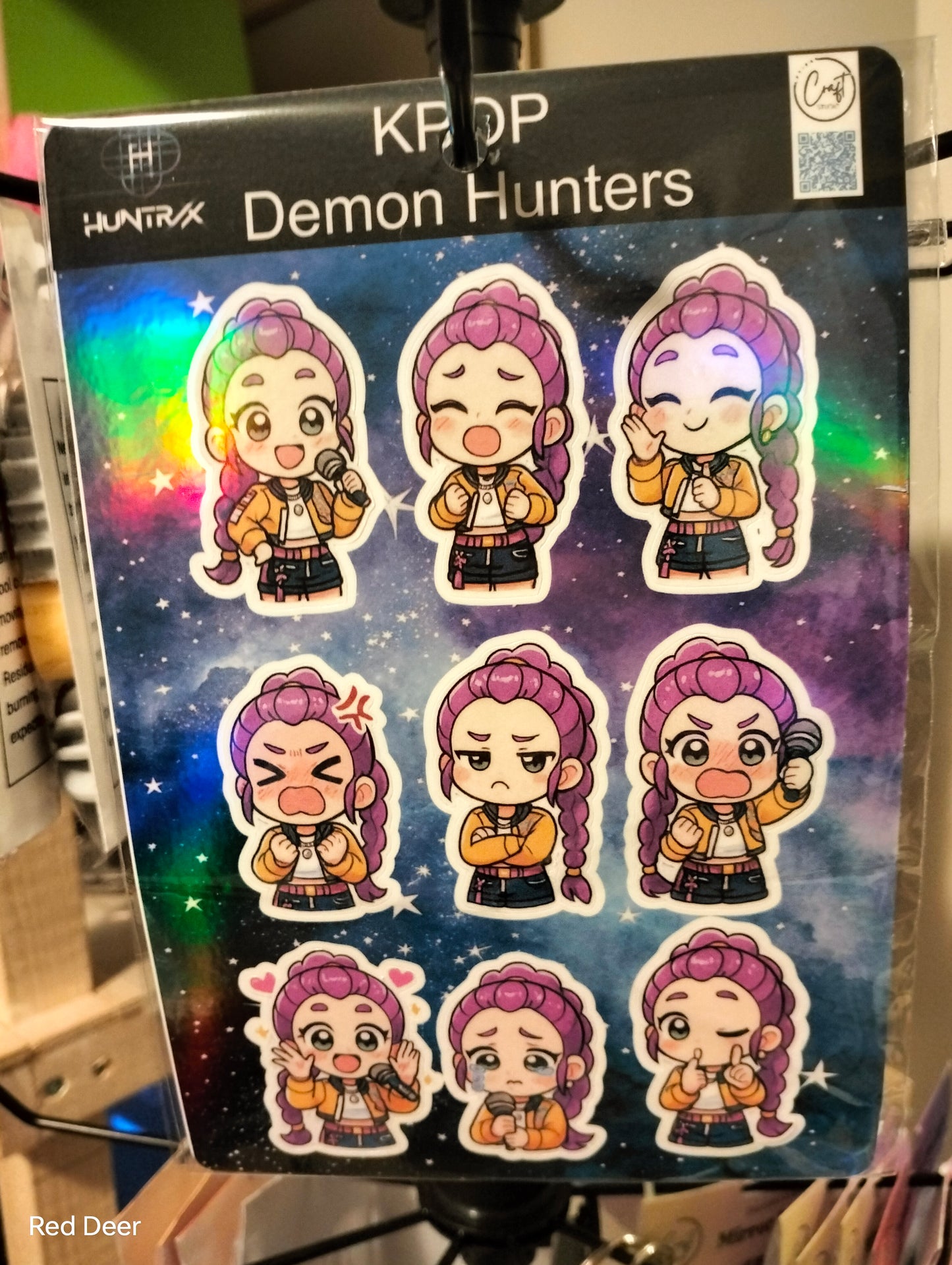 Huntrix Sticker Sheet